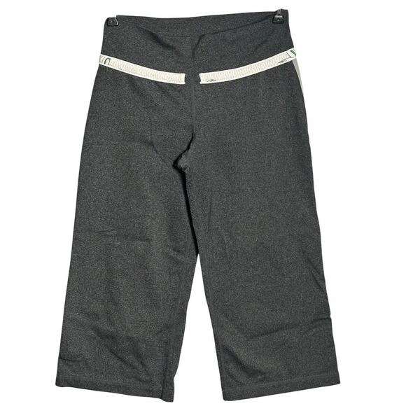 Lululemon‎ Size 4 Cropped Wide Leg 2 Tone Gray Relaxed Fit High Rise Activewear - Picture 1 of 11